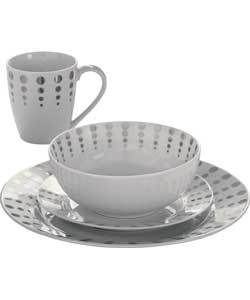 Sabichi Radial 16-Piece Dinner Set