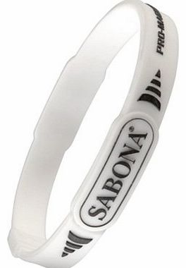 Sabona  PRO MAGNETIC SPORT BRACELET. WHITE. SIZE SMALL TO MEDIUM.