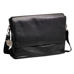 Saddler Chocolate Brown Leather Shoulder Bag