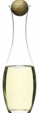 Sagaform Wine/Water Carafe with Oak Stopper