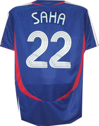 Adidas France home (Saha 22) 06/07