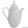 White Coffee Pot