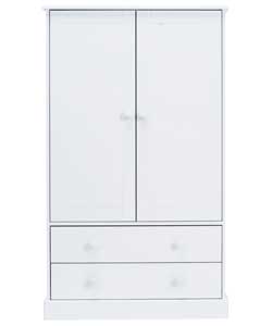 Salisbury Nursery Wardrobe - White