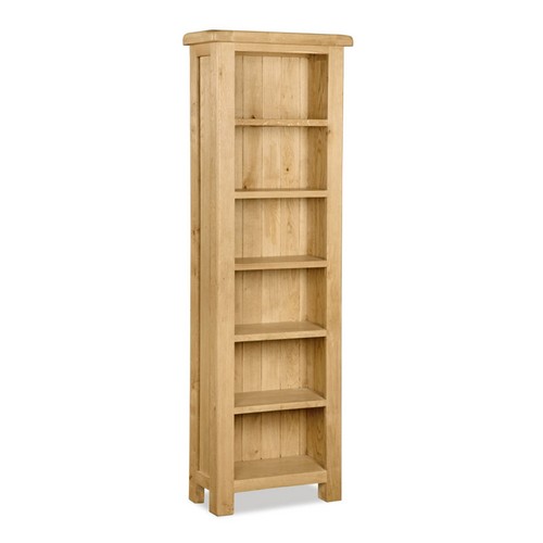 Salisbury Oak Slim Bookcase 596.039