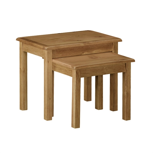 Salisbury Petite Oak Nest of Tables 596.092