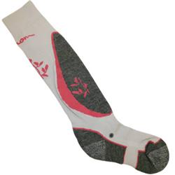 Salomon Divine Snow Sock - Light Grey Flush