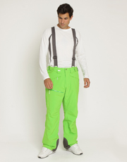 Salomon Mens Chillout II Bib Pant - Light Green