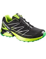 Salomon Mens Wings Flyte GTX Trail Shoe - Black Granny