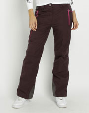 Womens Evo Softshell Pant - Dark Plum