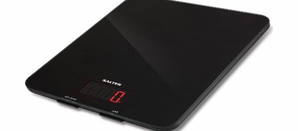 Salter Glass Digital Kitchen Scale - Black