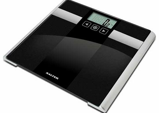 Salter Onxy Body Analyser Bathroom Scale - Black