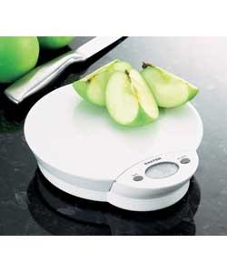 White Electronic Kitchen Scale