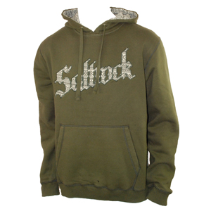 Mens Saltrock Applica Hoody. Brown