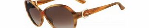 Salvatore Ferragamo Ladies Striped Honey SF611SR