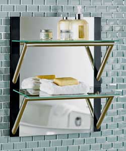 salzburg Mirror Shelving Unit