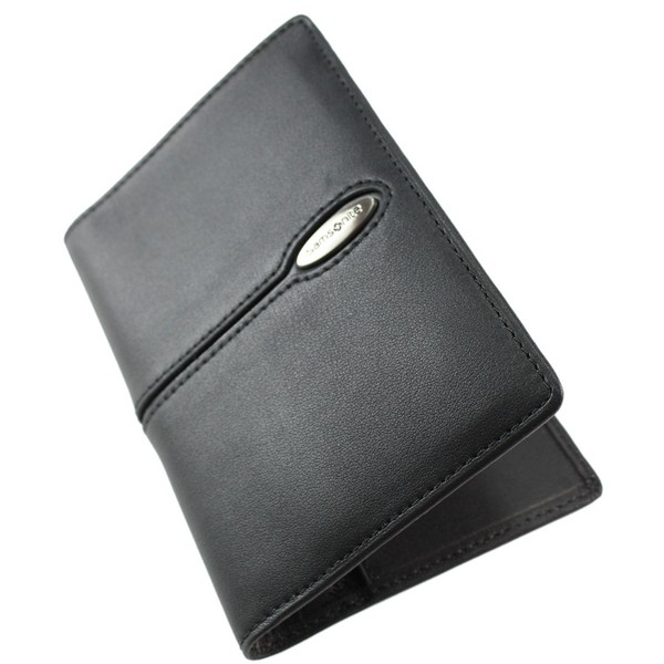 Black Integra Passport Holder by