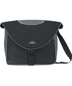 Samsonite Outliners Messenger Bag - Black and Grey