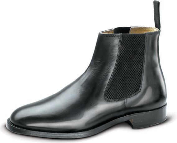 Samuel Windsor Chelsea Boot: Black