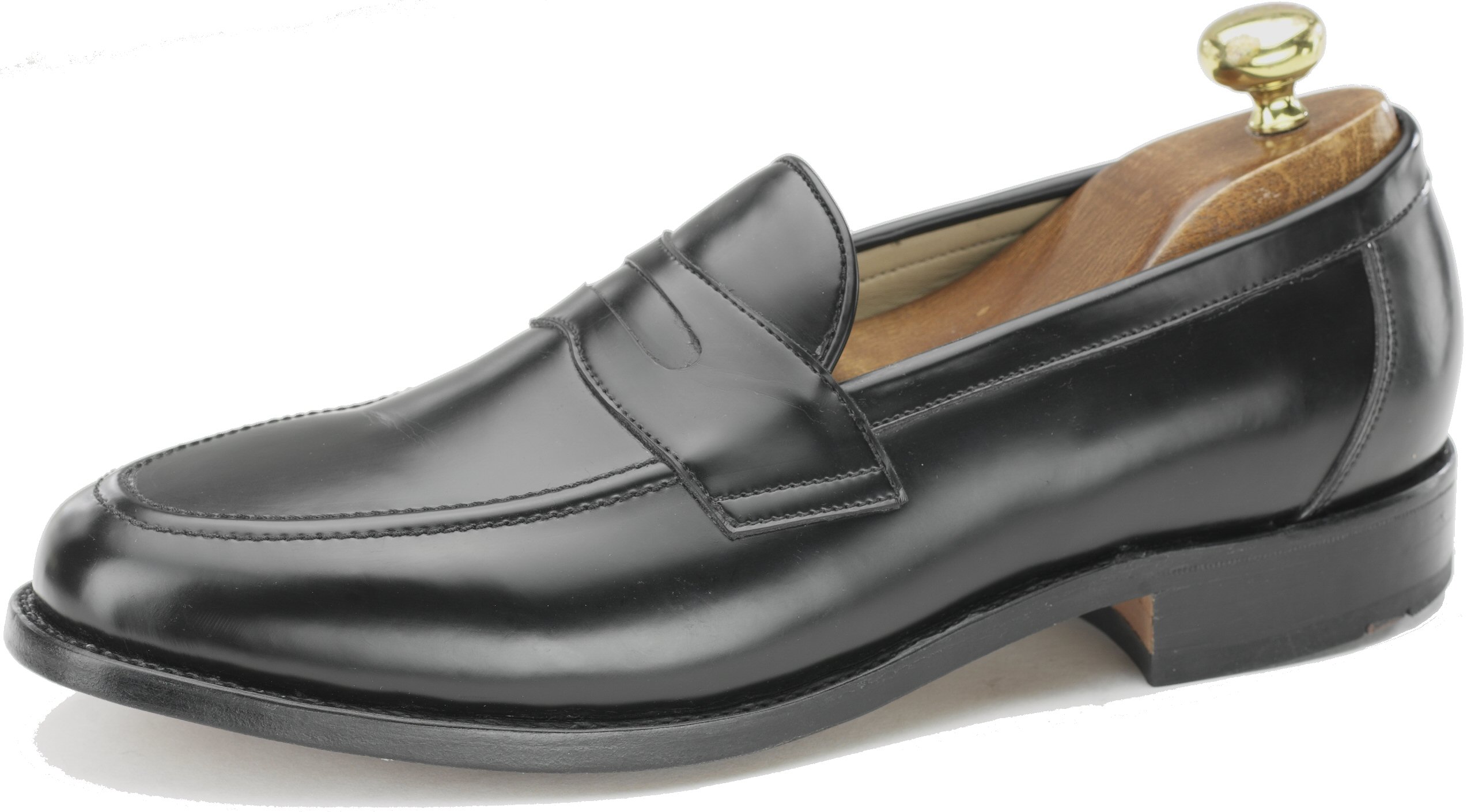 Samuel Windsor Penny Loafer: Black