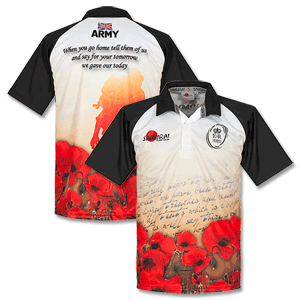 Samurai British Army Letter Home Poppy Shirt