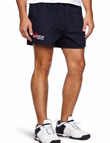 Samurai Match/Training Mens Professional Rugby Short - Navy, X-Large