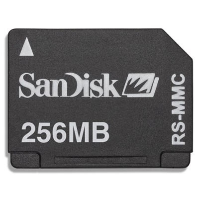 256MB MMC Mobile Card