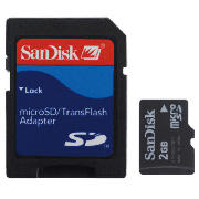 Sandisk 2GB SD Card