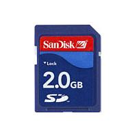 sandisk 2GB SD Memory Card