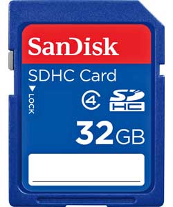 SanDisk 32GB SDHC Card