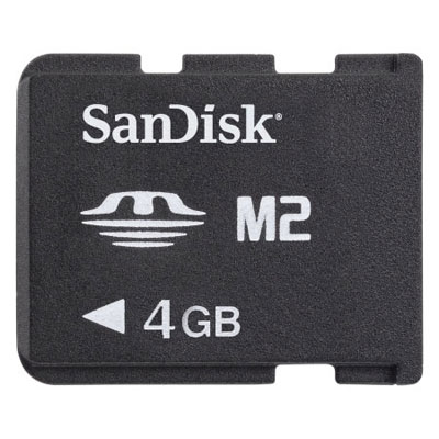 Sandisk 4GB M2 Memory Stick