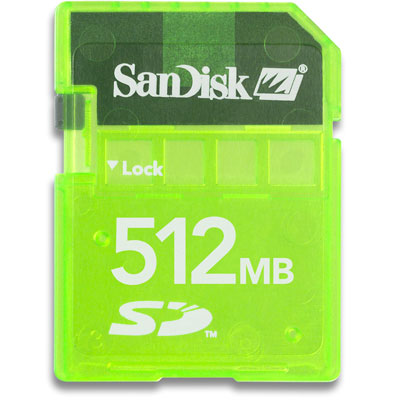 512MB Secure Digital Gaming