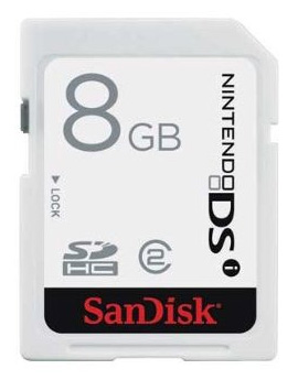 Nintendo DSi 8GB SDHC Gaming Card