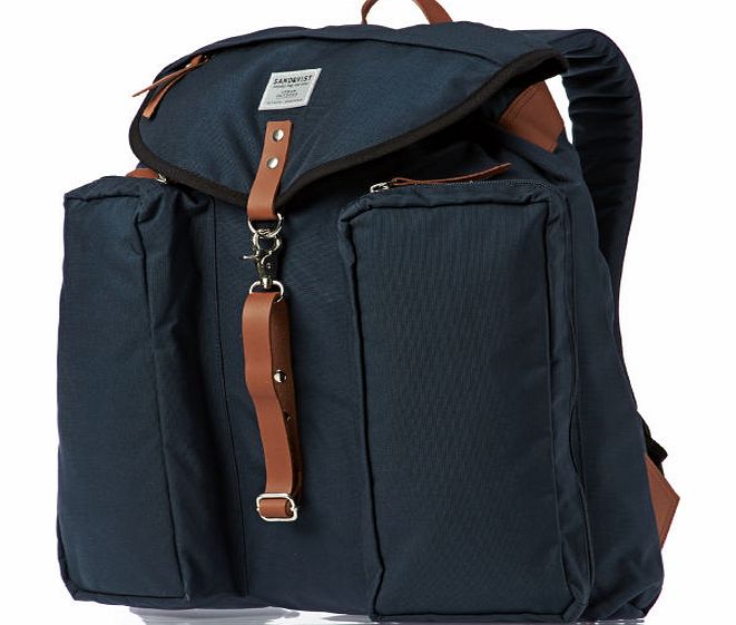 Sandqvist Jack Backpack - Blue