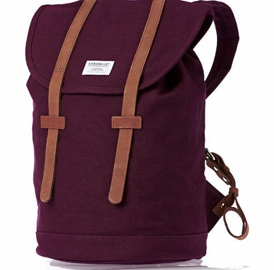 Sandqvist Stig Backpack - Plum