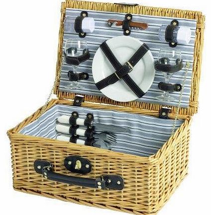 Sandringham 2 Person Large Picnic Basket Hamper