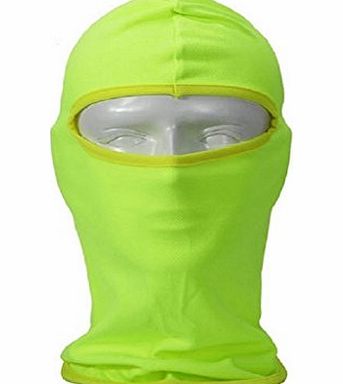 Sannysis Warm Ski Face Mask Motorcycle Cycling Bicycle Football Outdoor Sport (Green)