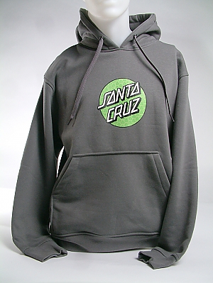 DOT FILL HOODY S804SH02 - CHARCOAL