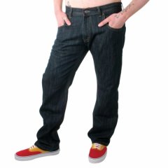 Mens Santa Cruz Big D Straight Leg Jeans Indigo