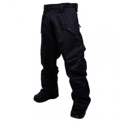 Mens Santa Cruz Channel Tech Pants Black jack