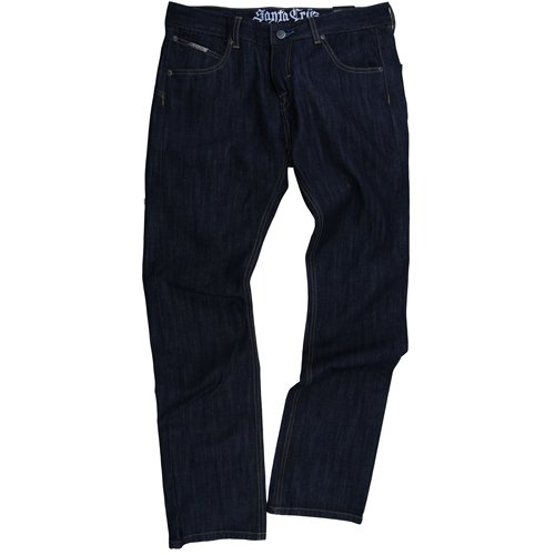 Mens Santa Cruz Digger Jeans Raw Rinsed