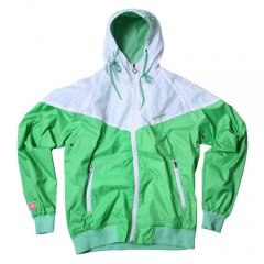 Mens Santa Cruz Hansen Jacket Green White