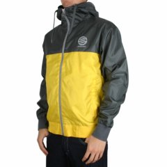 Mens Santa Cruz Messenger Jacket Charcoal /