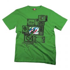 Mens Santa Cruz Oblivion Tee Green