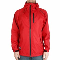 Mens Santa Cruz Omni Jacket Rich Red