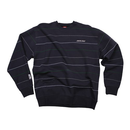 Mens Santa Cruz Vector Crew Sweat Indigo