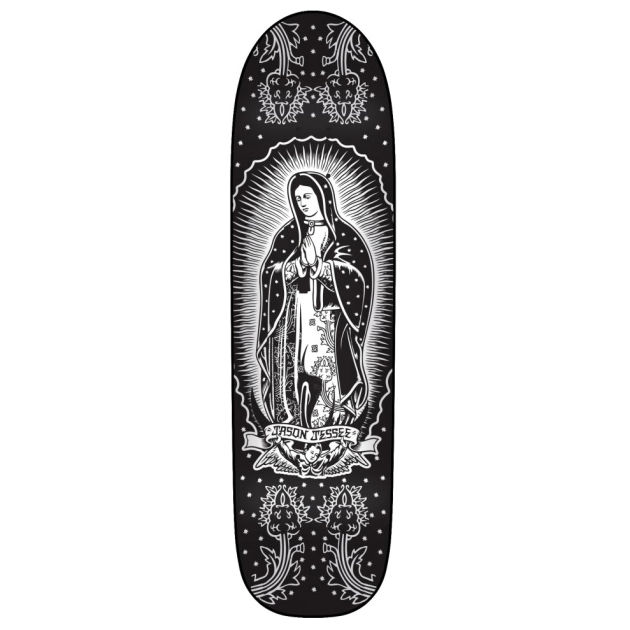 Santa Cruz Pro Jessee Mono Skateboard Deck - 8.9