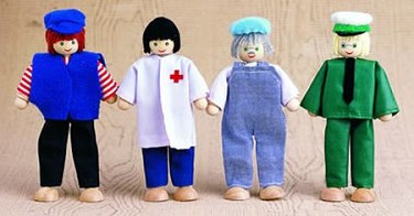 Working Doll Family