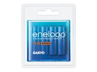 eneloop HR-3UTG-4BP - battery - AA type - NiMH x 4