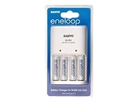 eneloop MQN04-U-4-3UTG - battery charger - AA type - NiMH x 4