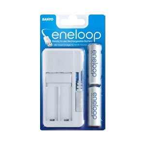 Eneloop USB Battery Charger + 2 x AA 2000mAh